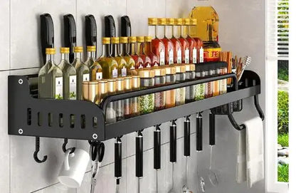 Wall-Mount Multi-Use Kitchen Organizer