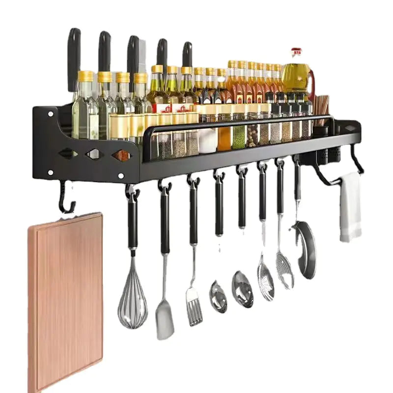 Wall-Mount Multi-Use Kitchen Organizer