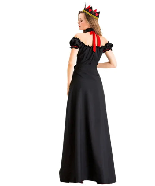 Red Peach Heart Queen Halloween Costume
